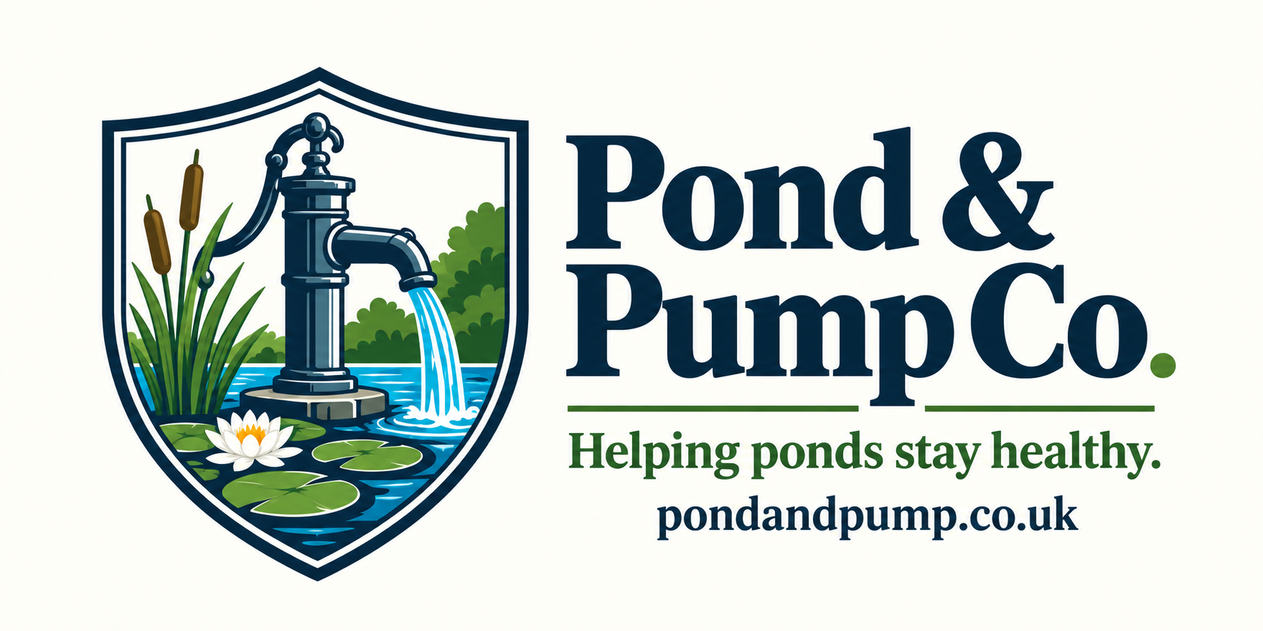 Pond & Pump Co. — Helping ponds stay healthy.